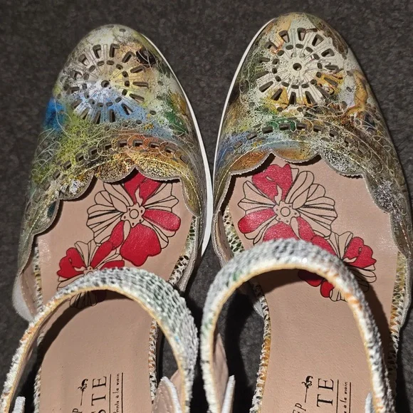 L'Artiste Valles Luxe Pump, Multi-Beige - Picture 4 of 9